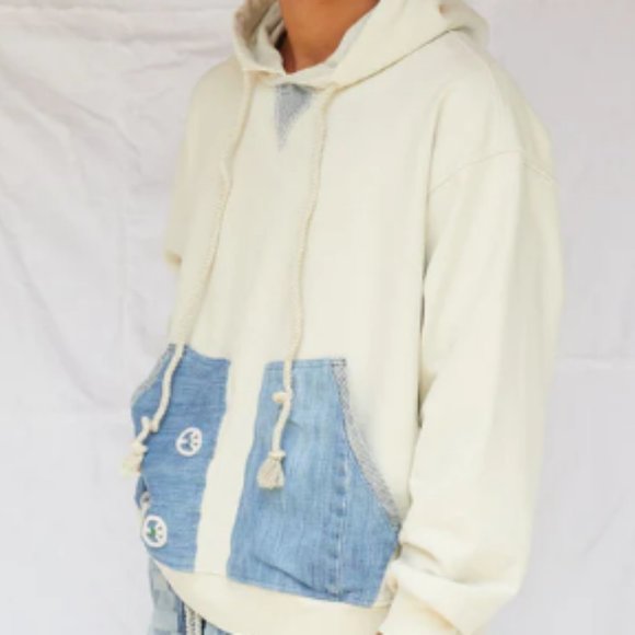 Dr. Collector's Jefferson Peace Hoodie in Off White - Picture 3 of 9